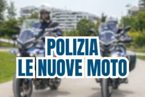 Nuove moto per la Polizia