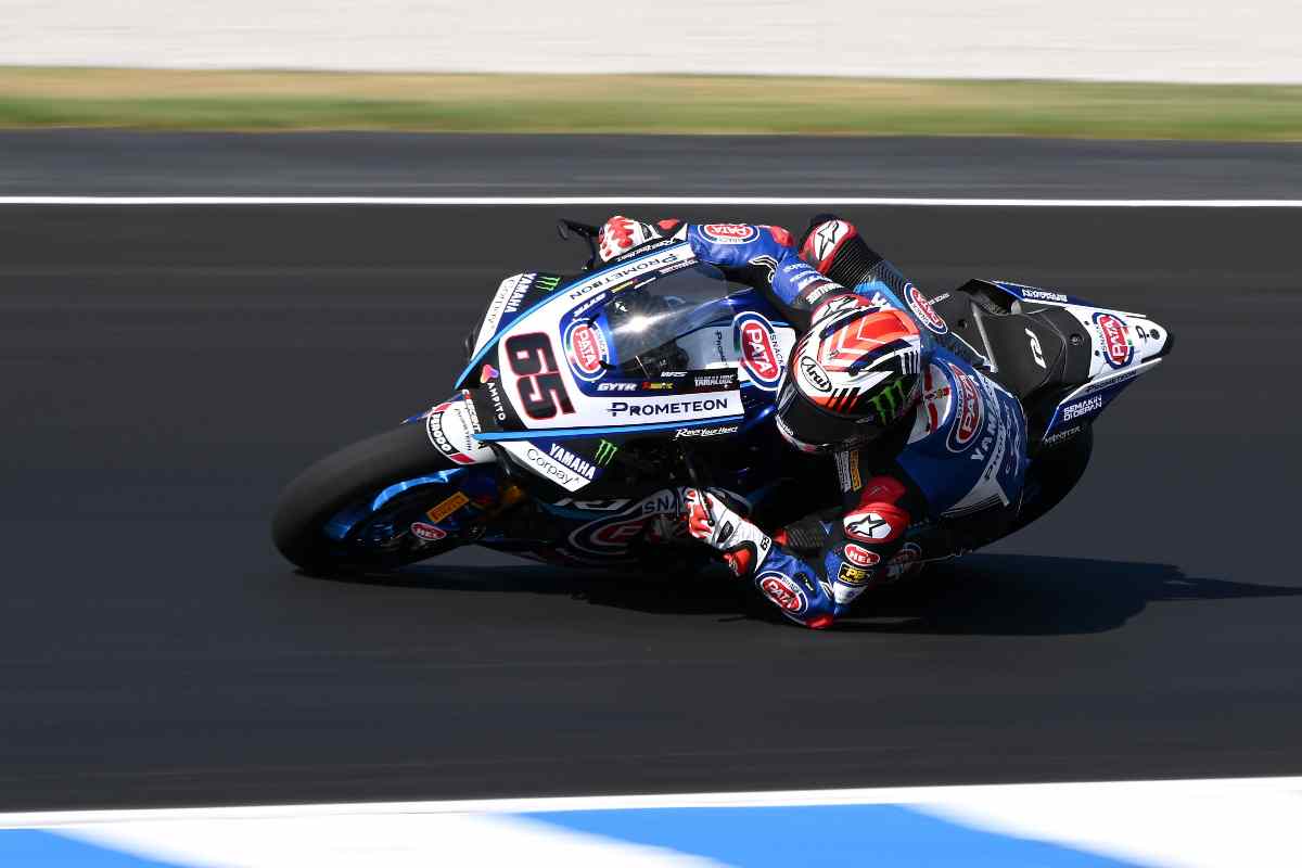 Jonathan Rea in pista