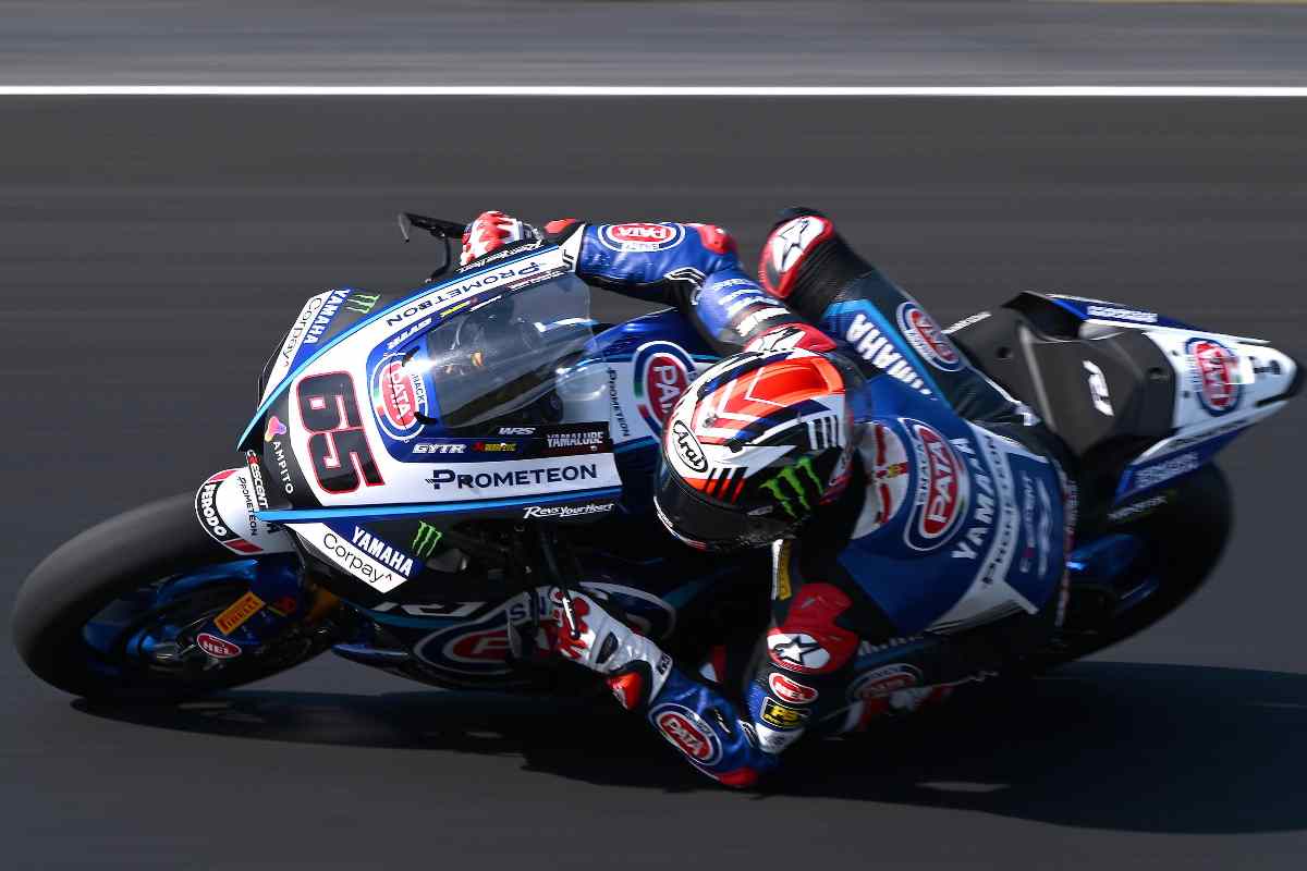 Jonathan Rea in pista
