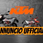 KTM annuncio ufficiale