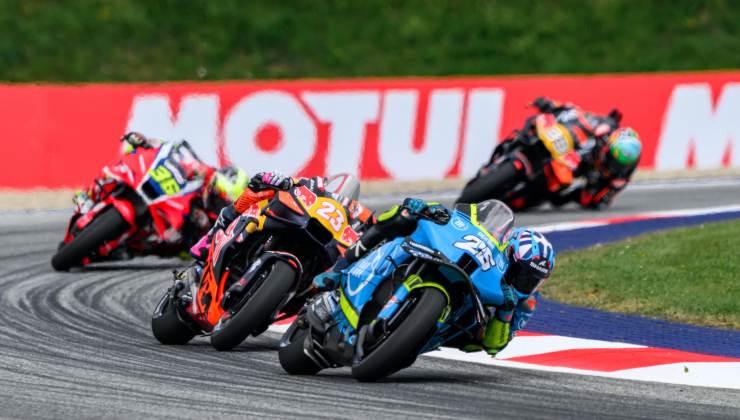 Fasi di una gara di MotoGP