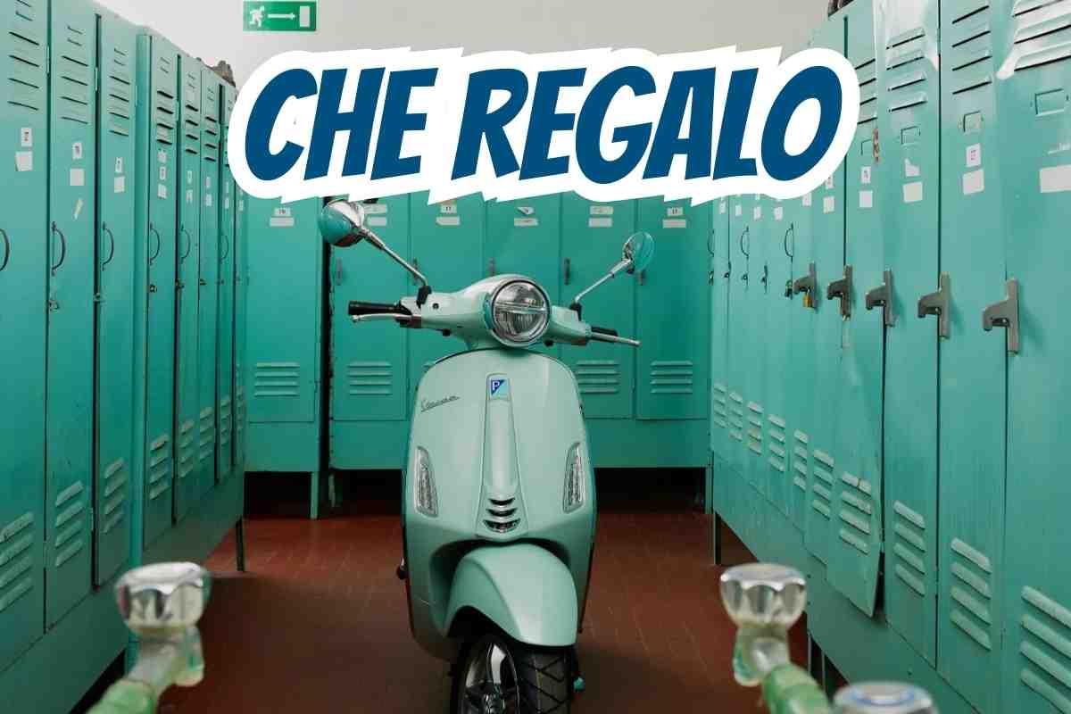 offerta irripetibile sulla Vespa