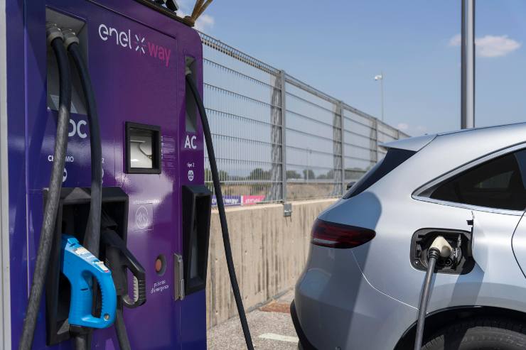Enel X Way novità auto elettrica ricarica