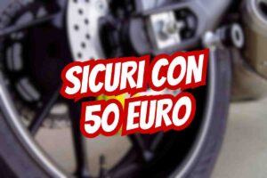 50 euro per blindare la tua moto