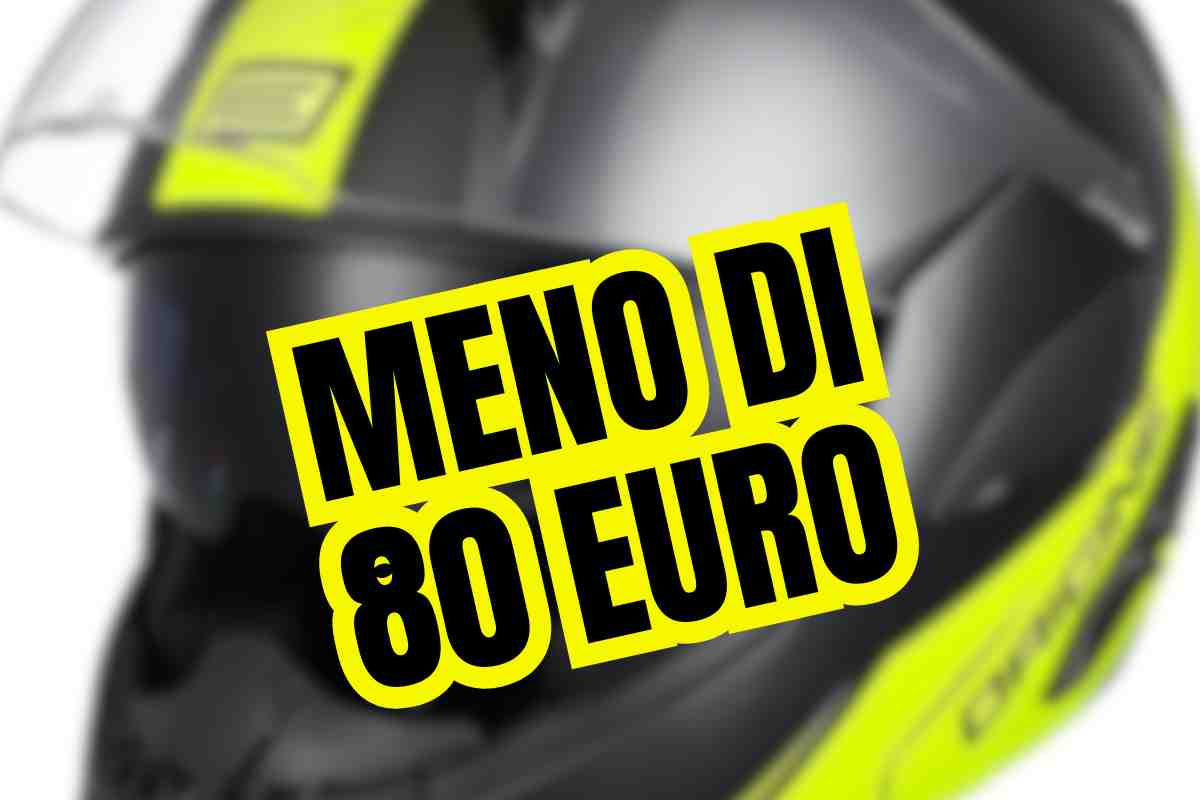 Il casco a meno di 80 euro