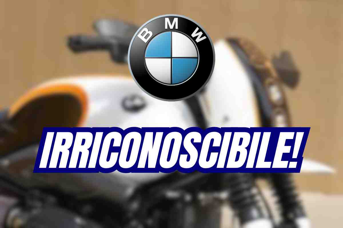 Bmw irriconoscibile