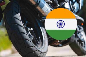 moto india bandiera
